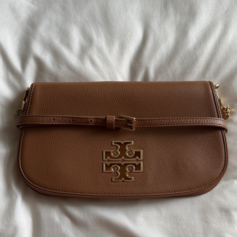 Tory Burch Tan Leather crossbody / clutch - Picture 6 of 6
